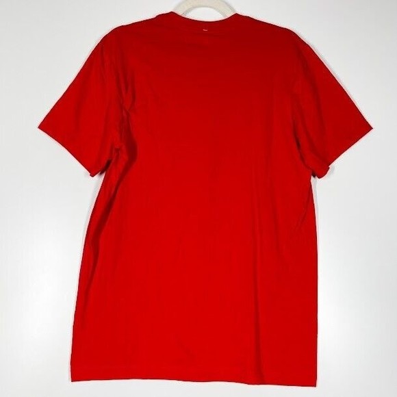 Nike Air Tee Mens Red Classic Fit Short Sleeve Athletic T-Shirt Size Medium NWT - Picture 2 of 7